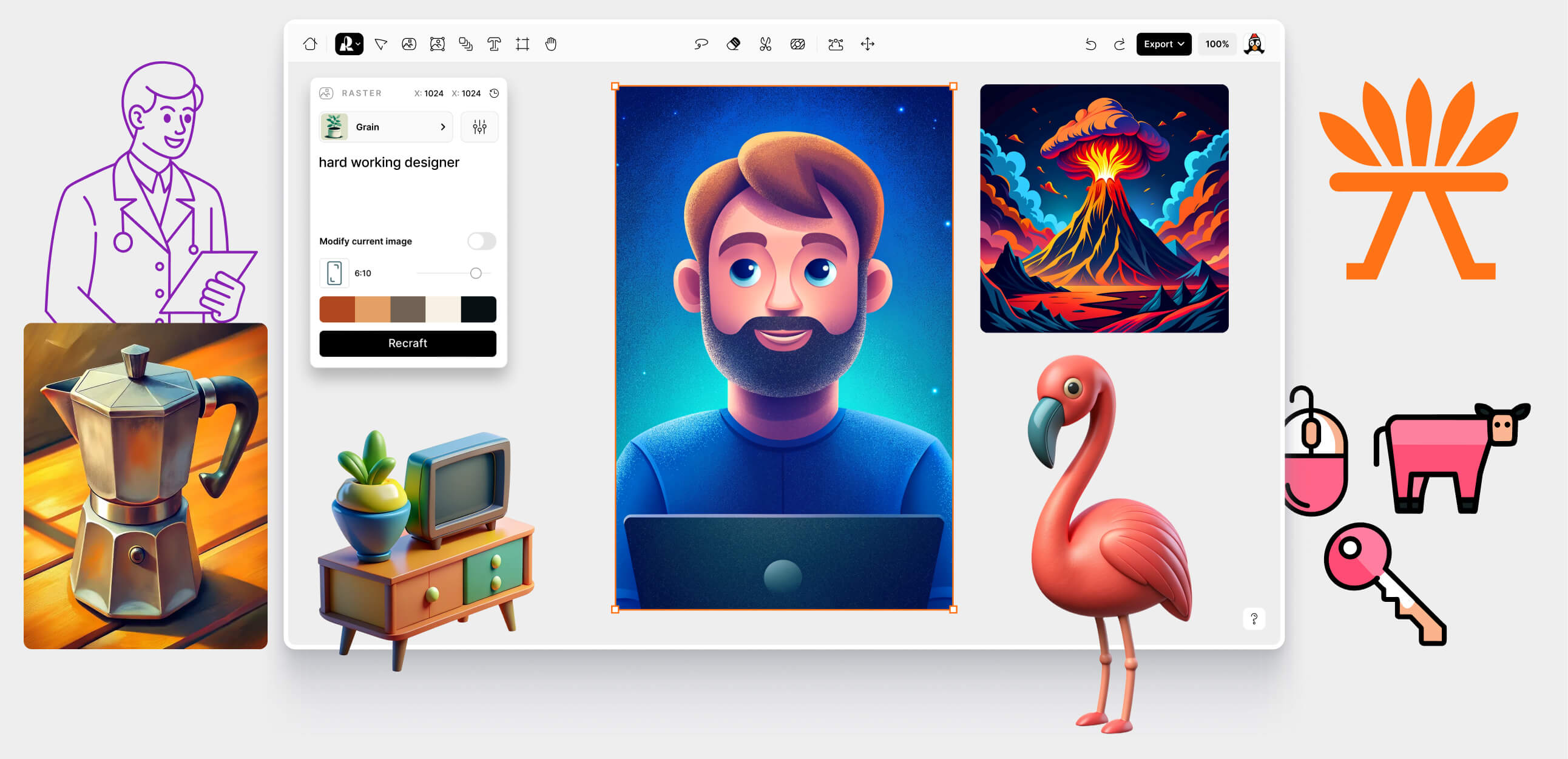 AI Image Generator | Recraft